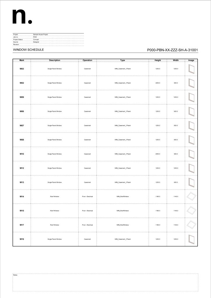 Revit Sample Schedules_Page_2