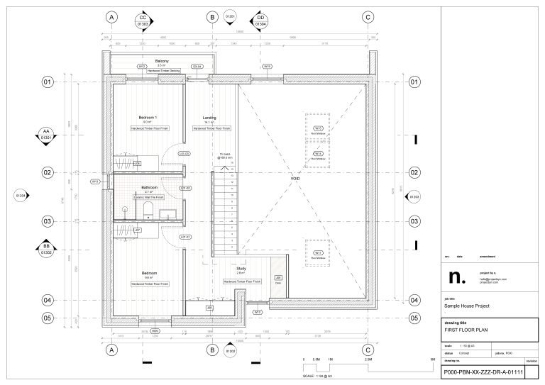 SAMPLE REVIT PROJECT - Project by n.