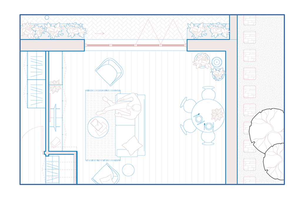 sample drawing showcasing Revit template drawings