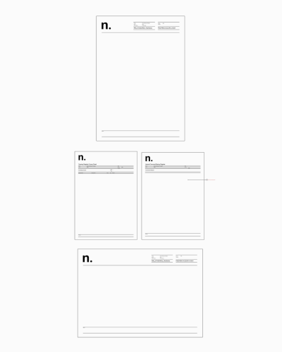 Schedule Title Blocks
